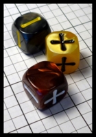 Dice : Dice - 6D - Fate Dice By Evil Hat - Gen Con Aug 2014